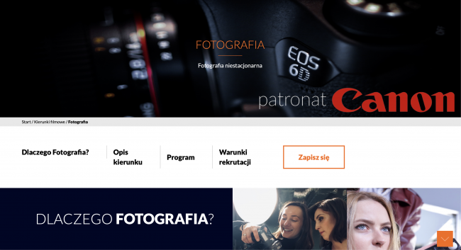 Kamera Canon EOS 6D, patronat Canon, szkoła fotografii nostalgicznej