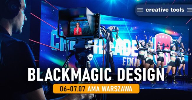 Kurs Black Magic Design w AMA Warszawa 6-7 lipca z profesjonalnym sprzętem