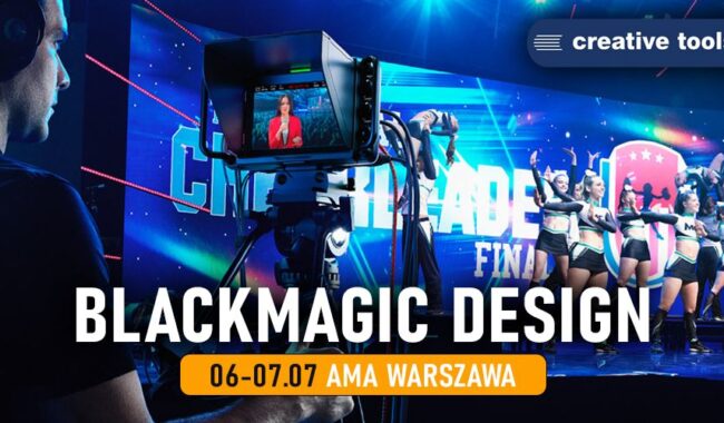Kurs Black Magic Design w AMA Warszawa 6-7 lipca z profesjonalnym sprzętem
