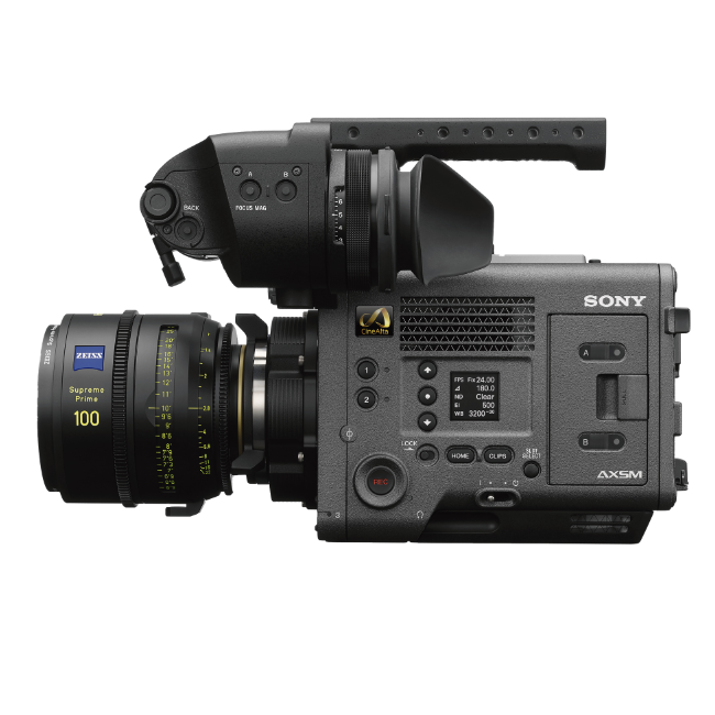 Profesjonalna kamera cyfrowa Sony FS7 z obiektywem do nagrywania filmów