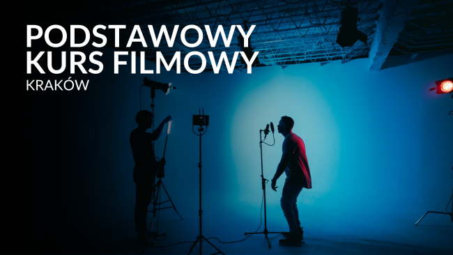 Kurs filmowy Kraków - pracownia z oświetleniem studyjnym i profesjonalnym sprzętem do produkcji