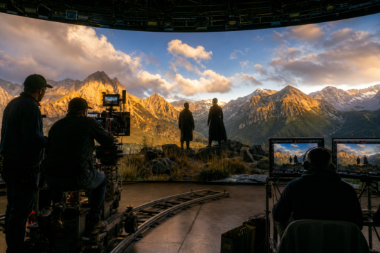 Virtual Production – ściana LED w produkcji filmowej